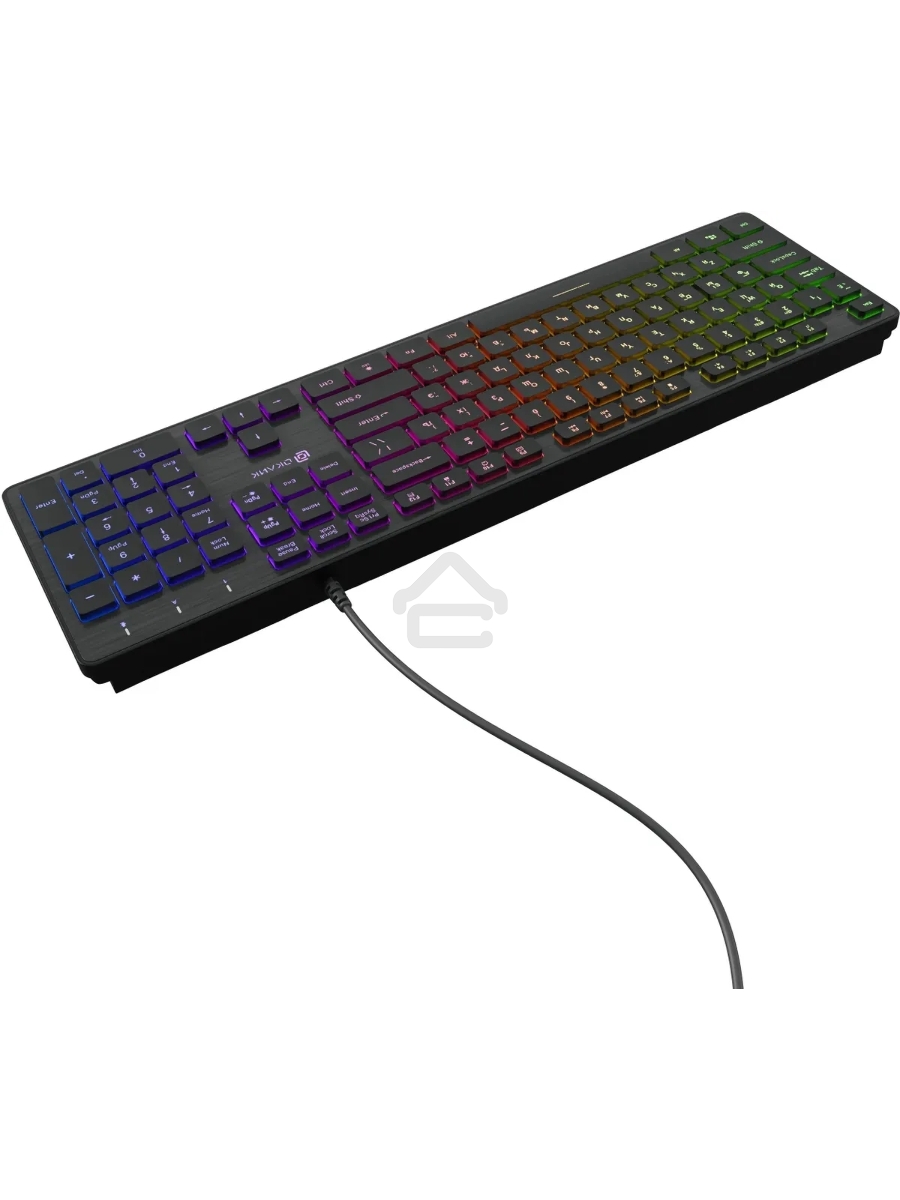 Клавиатура Oklick 550ML проводная, USB , черный