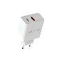 Сетевое зарядное устройство Qumo Energy light (Charger 0052) PD 20W, 2USB, Type-C + QC3.0, белый
