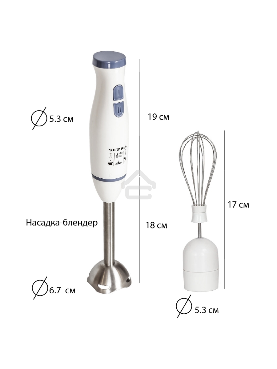 Блендер погружной SUPRA HBS-696