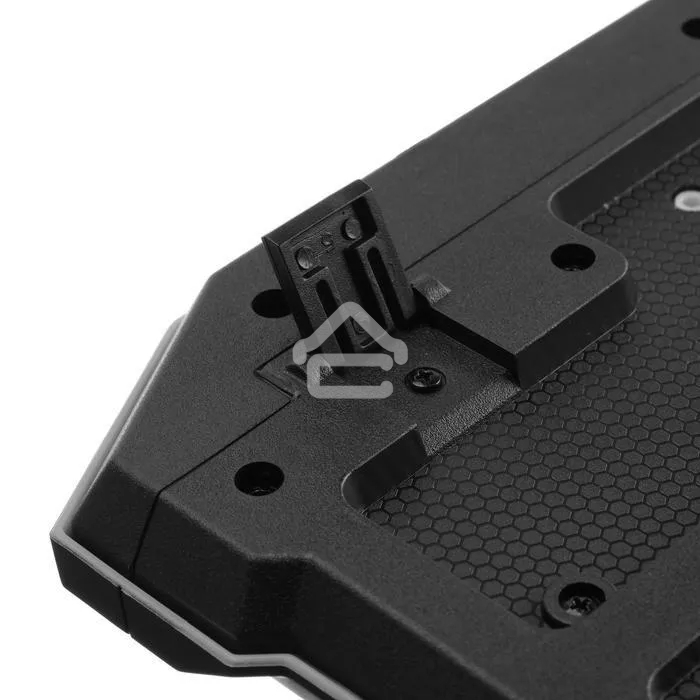 Игровой набор Qumo Mystic K58/M76, кл-ра проводная 104 + 10 клавиш мультимедиа, встроенные подсветки общая + кнопок 3 цвета, мышь проводная, оптическая, 1200/1600/2400/3200 dpi с подсветкой, коврик