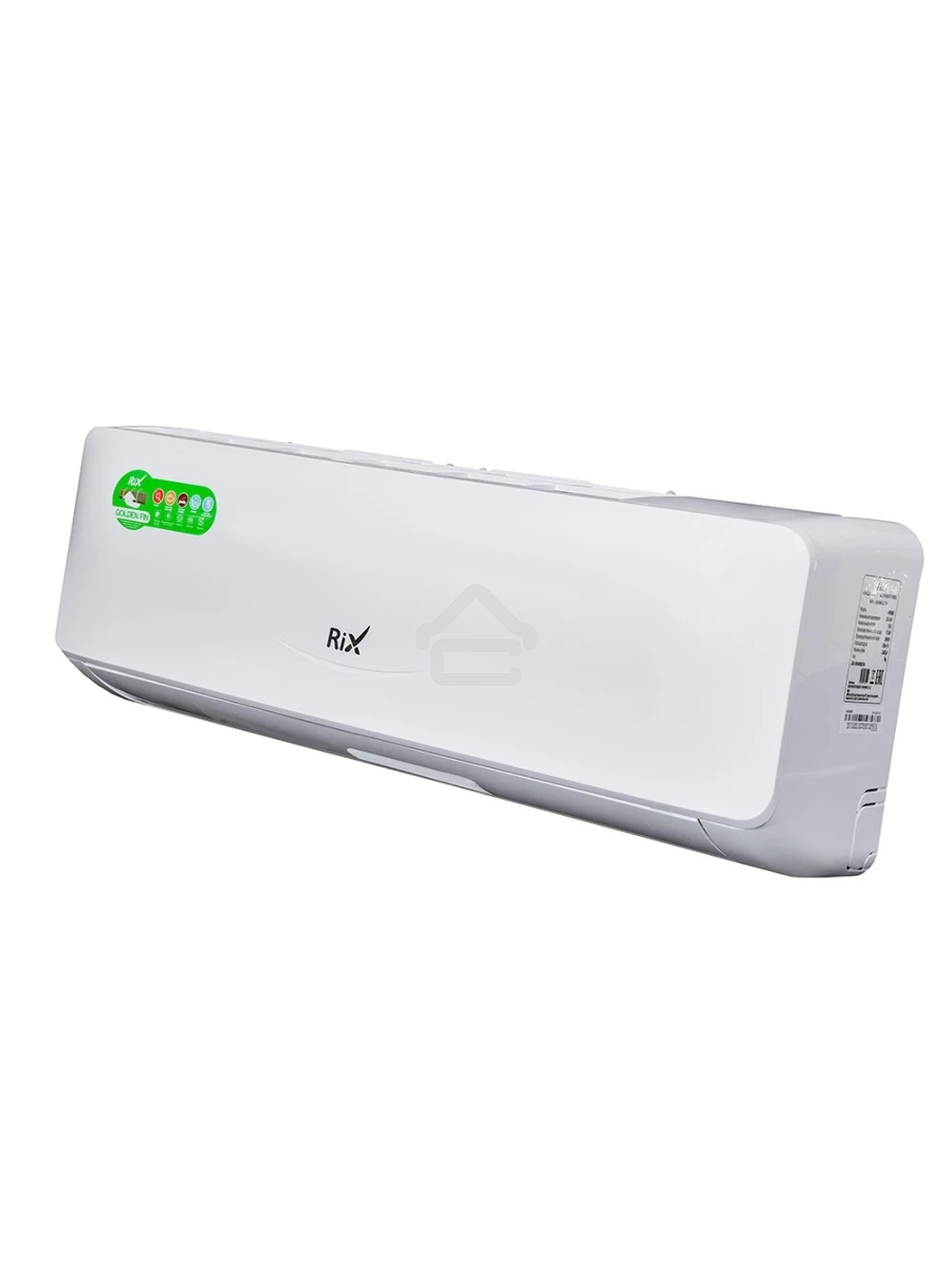 Кондиционер сплит-система настенного типа RIX LITE I/O-W18MB 18000 BTU, 50 м², 24/39 дБ, охлаждение, обогрев, осушение, белый