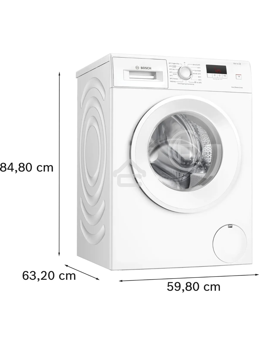 Стиральная машина Bosch WGE03200SN белый, загрузка фронтальная 8 кг, 1200 об/мин., класс: А