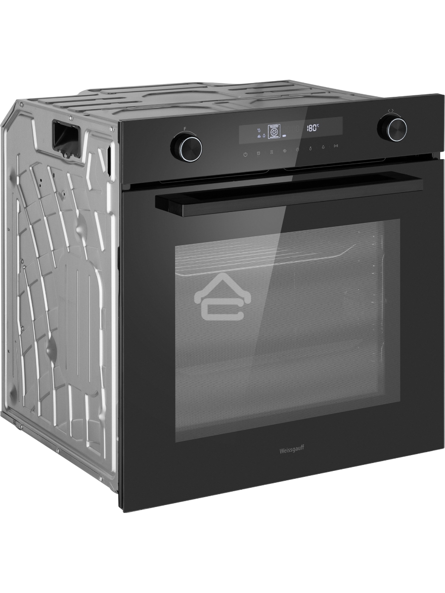Духовой шкаф электрический Weissgauff EOM 741 PDB Black Edition черный
