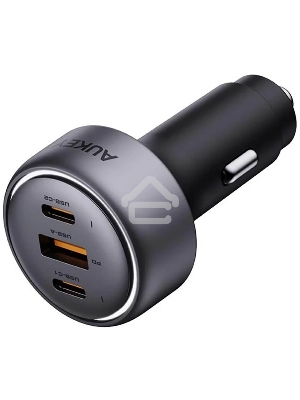 Автомобильное зарядное устройство Aukey Pathfinder 66W серый ACC-CC-P1