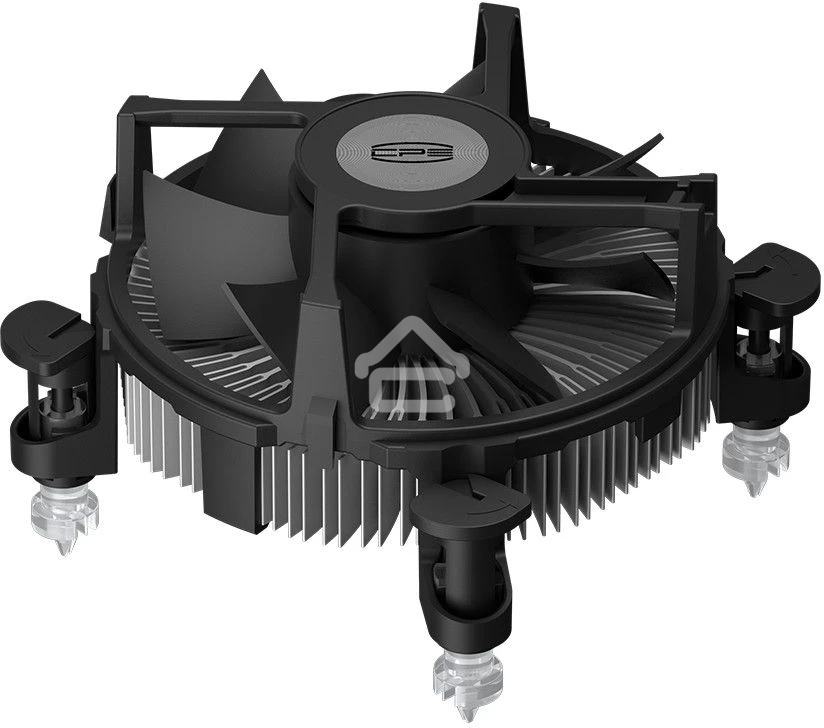 Кулер для процессора PCCooler R94-V2 серебристый/черный 94мм алюминий 2400rpm 27.3db 4-pin 65W 56мм