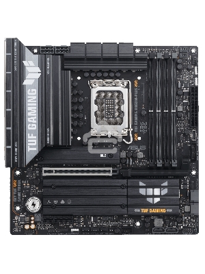 Материнская плата ASUS TUF GAMING B860M-PLUS, LGA 1851, Intel B860, 4xDDR5, 4xSATA, 3xM.2, 1xPCIe 5.0 x16, 1xPCIe x4, 1xUSB-C, 4xUSB-A 3.2 Gen 1, 2xUSB-A 3.2 Gen 2, 1xHDMI, 1xDP, 1x2.5Gb LAN, 7.1, mATX