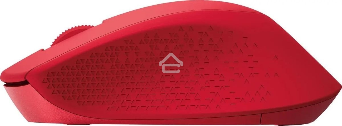 Мышь беспроводная Logitech M280 красный, 1000 dpi, радиоканал, USB, кнопки - 3