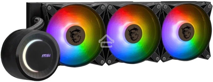 Система жидкостного охлаждения MSI MAG CoreLiquid E360, 3x ARGb Fan, Color Box, LGA1700, AM5