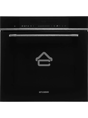 Духовой шкаф электрический Hyundai HMEO 6780 DX черное стекло/серебристый