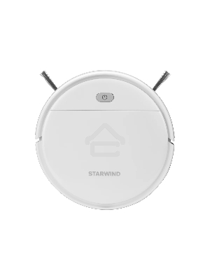 Робот-пылесос Starwind SRV3955 белый, 18 Вт, 1500 мАч Li-Ion, уборка влажная/сухая, пылесборник контейнер 0.2 л