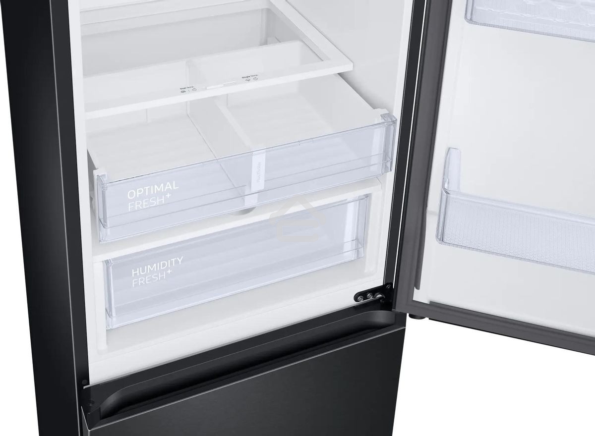 Холодильник Samsung RB34C675EBN/EF черный двухкамерный 230/114л морозилка снизу, No Frost