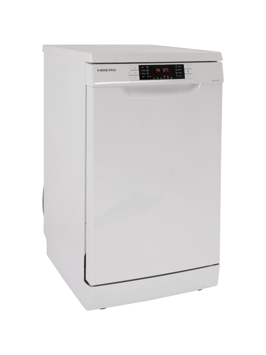 Посудомоечная машина HIBERG F48 1030 W, белый, 44.8 см, 10 компл., 49 дБ, класс A++