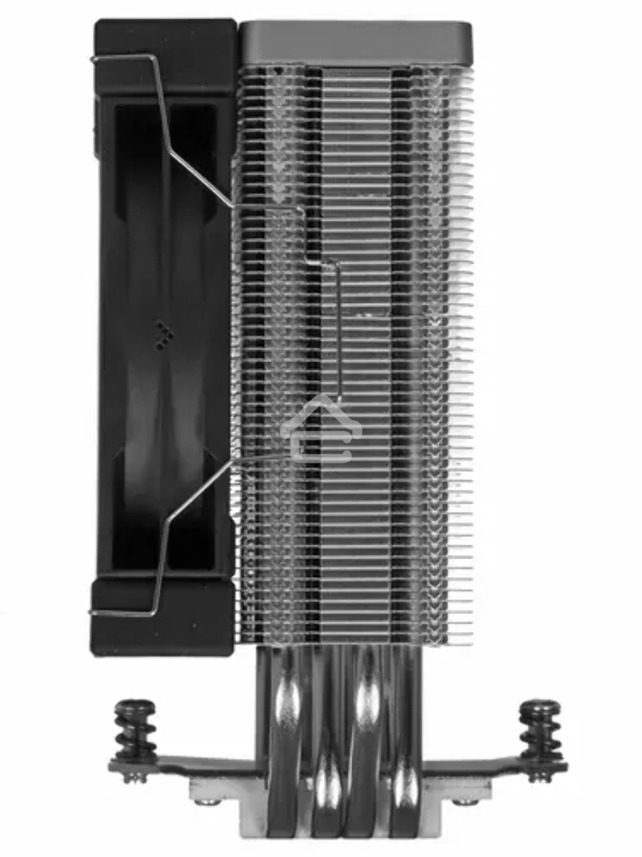 Кулер для процессора DEEPCOOL AK400 черный, 120 мм, алюминий/медь, 1850 об/мин, 29 дБ, 4 pin, 220 Вт, 155 мм