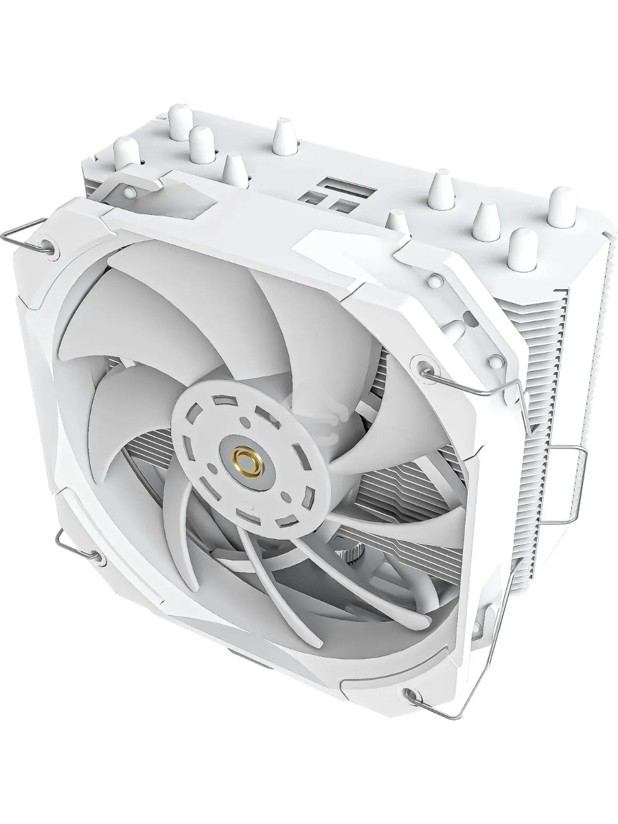 Устройство охлаждения(кулер) Thermalright TA 120 EX Mini White Soc-AM5/AM4/1151/1200/2066/2011/1700 белый 4-pin 29.6dB Al+Cu 460gr Ret (TA120-EX-MINI-WH)