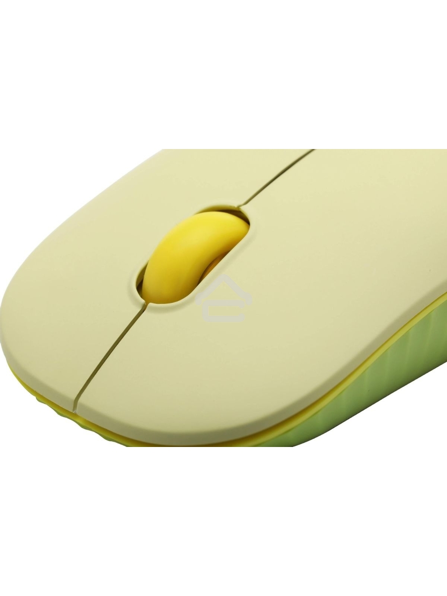 Клавиатура + мышь Acer OCC205 беспроводной USB, 1200 dpi, зеленый/желтый