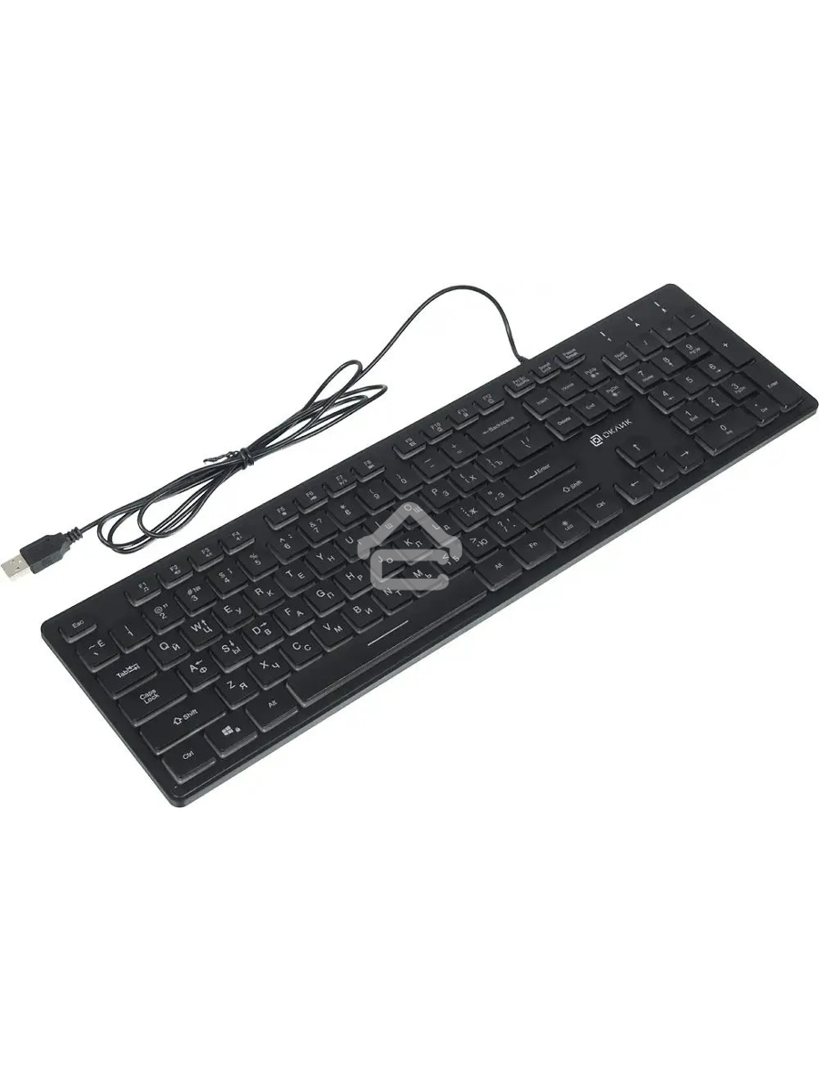 Клавиатура Oklick 550ML проводная, USB , черный