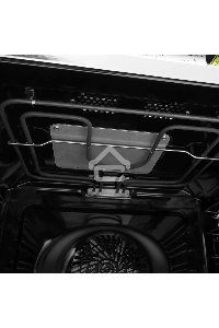 Духовой шкаф электрический Hyundai HMEO 6780 DX черное стекло/серебристый