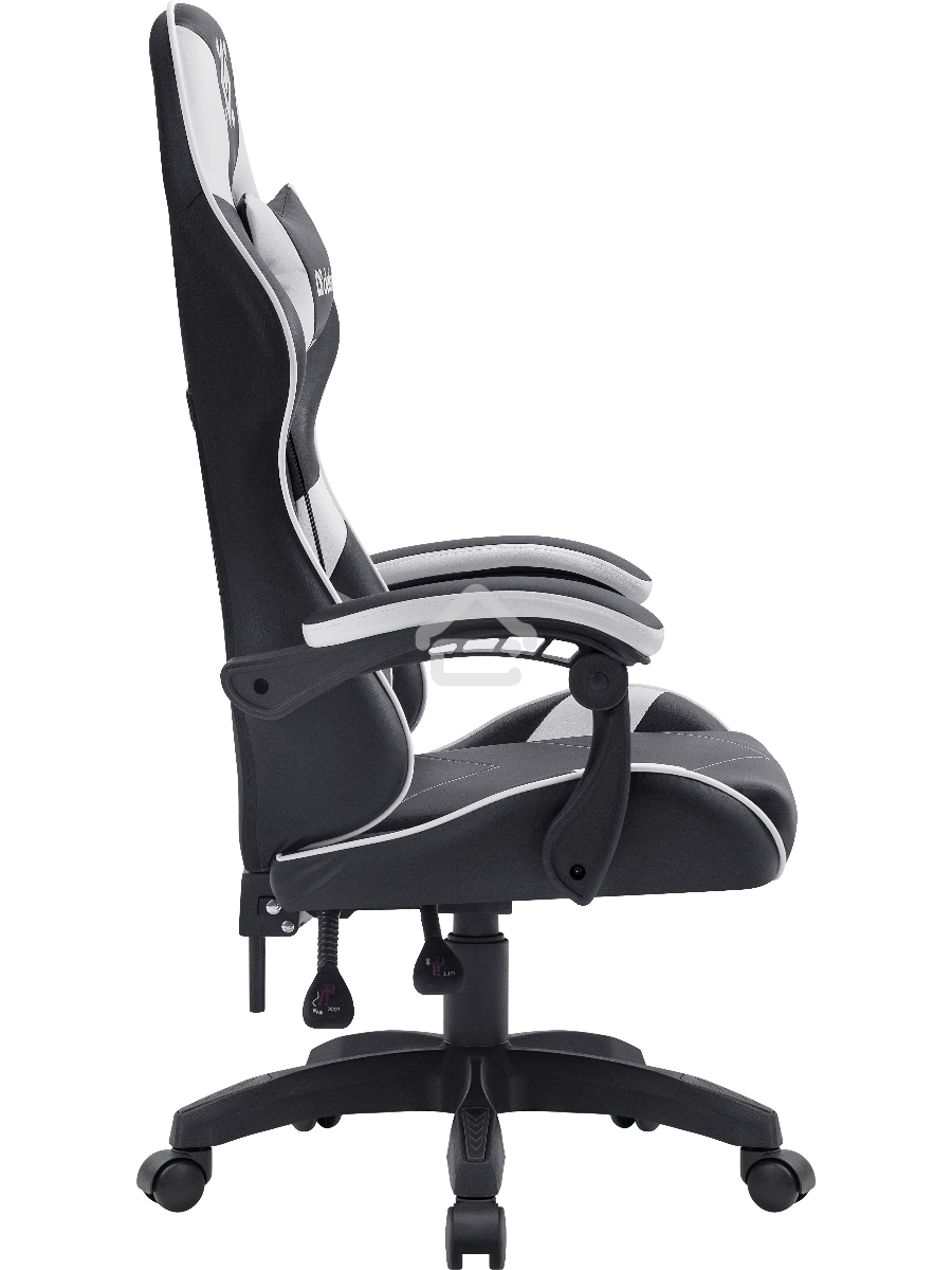 Кресло игровое Defender Companion черный/белый, класс 3, металл, PU
