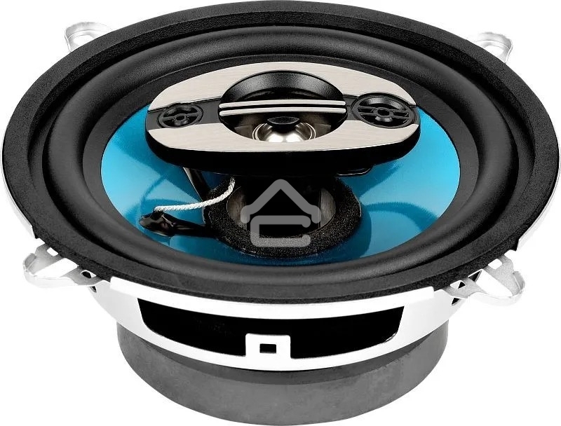 Колонки автомобильные Ural Бирюза АС-Б1347, (без решетки), 120Вт, 91дБ, 4Ом, 13см, (5дюйм), 2шт, коаксиальные, четырехполосные