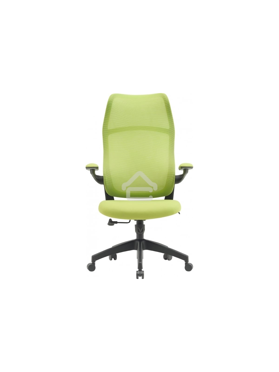 Кресло компьютерное Cactus CS-MC505-GN салатовый, сиденье салатовый, сетка/ткань, крестов. пластик, пластик черный