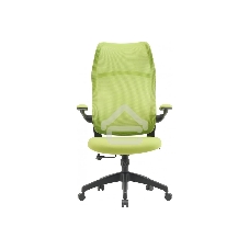 Кресло компьютерное Cactus CS-MC505-GN салатовый, сиденье салатовый, сетка/ткань, крестов. пластик, пластик черный