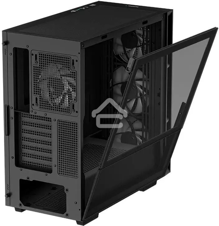Компьютерный корпус DeepCool CH560 черный (R-CH560-BKAPE4-G-1) (ATX, без БП, 2хUSB, с окном)