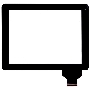 Сенсорное стекло (тачскрин) для DNS AirTab M975w, черное