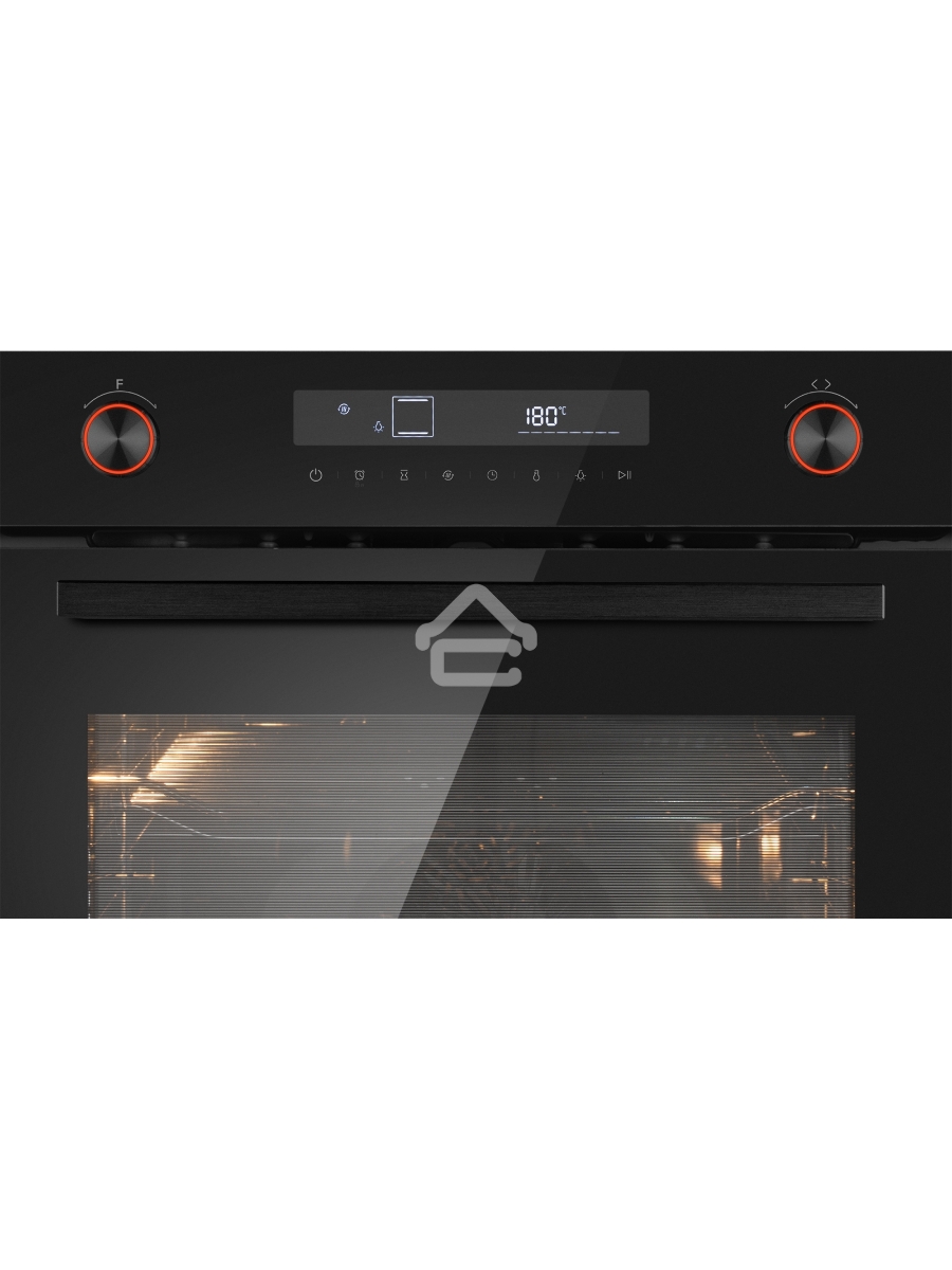 Духовой шкаф электрический Weissgauff EOM 741 PDB Black Edition черный