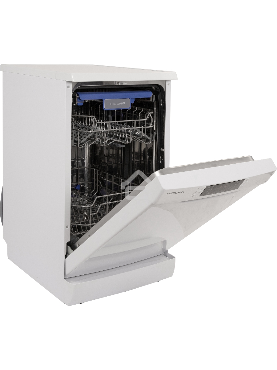 Посудомоечная машина HIBERG F48 1030 W, белый, 44.8 см, 10 компл., 49 дБ, класс A++