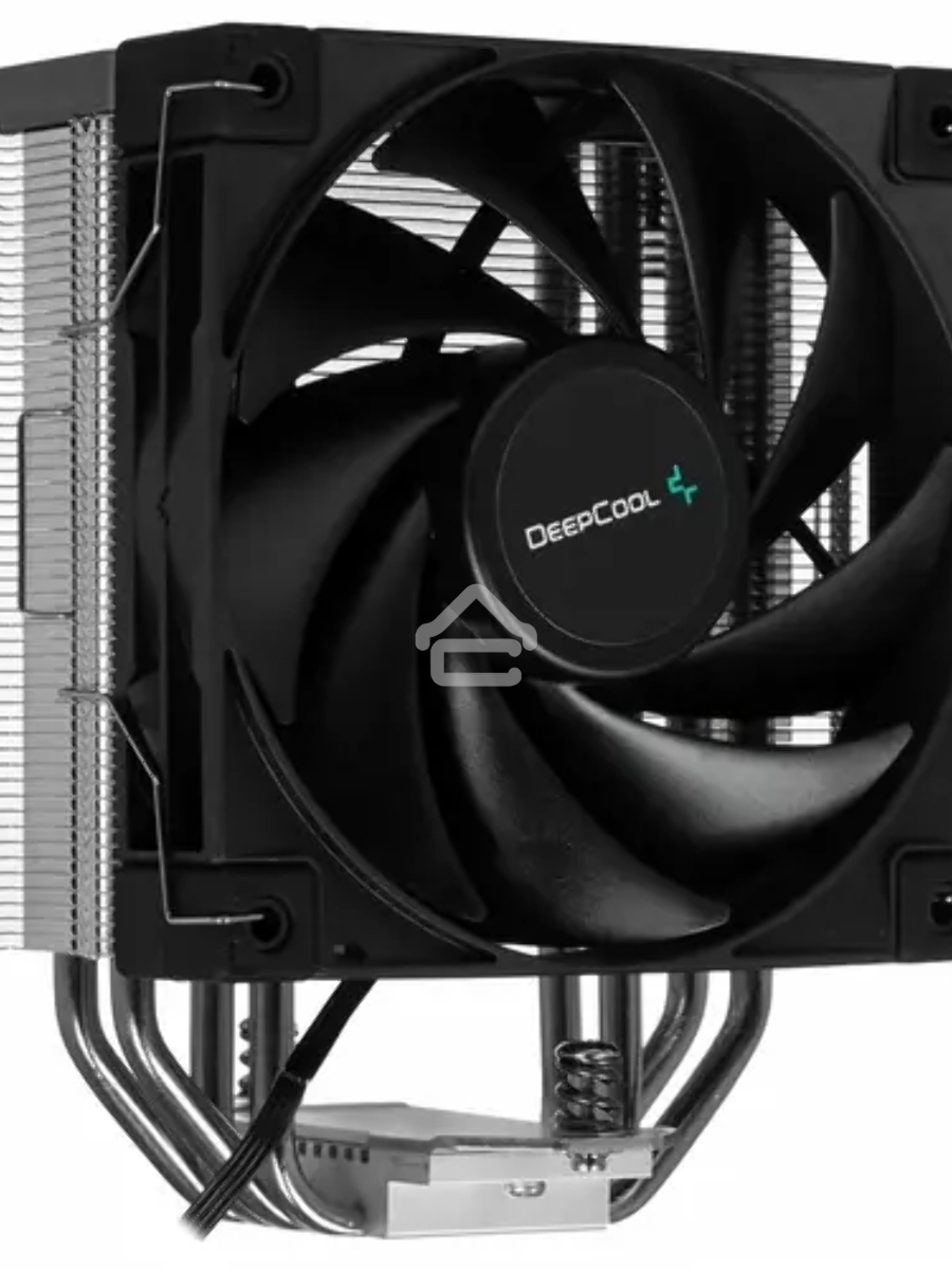 Кулер для процессора DEEPCOOL AK400 черный, 120 мм, алюминий/медь, 1850 об/мин, 29 дБ, 4 pin, 220 Вт, 155 мм