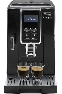Кофемашина автоматическая DeLonghi ECAM 350.55.B черный, исп. кофе - зерновой/молотый, 1.8 л, 1450 Вт, 15 Бар.