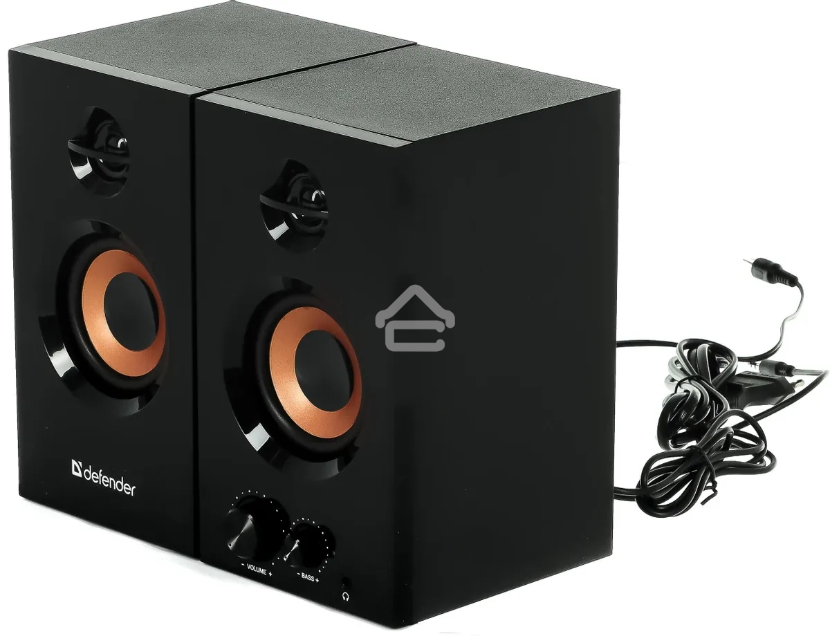 Колонки Defender AURORA S20  2x10 Вт RMS,20-20000 Гц, разъём для наушников