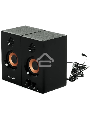 Колонки Defender AURORA S20 { 2x10 Вт RMS,20-20000 Гц, разъём для наушников }