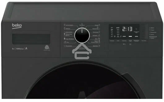 Стиральная машина Beko WSPE7612A антрацит, загрузка фронтальная 7 кг, 1200 об/мин., класс: А