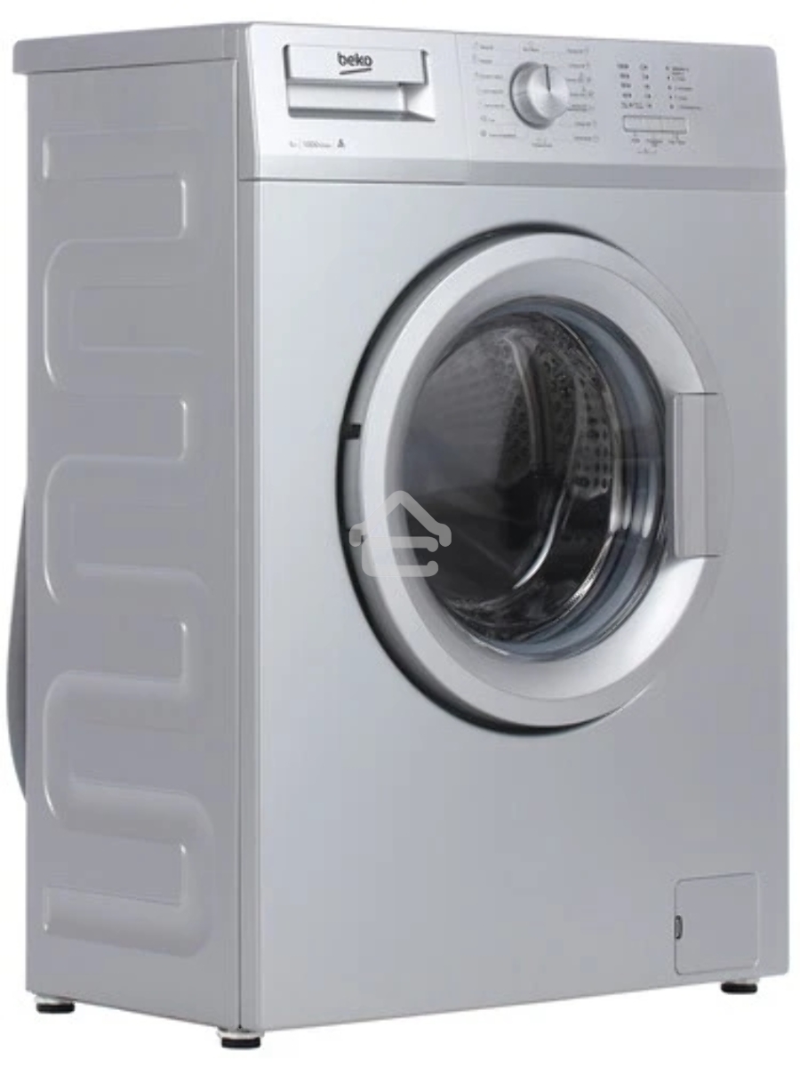 Стиральная машина Beko WRS 55P1 BSS 7320510018 серебристый, загрузка фронтальная 5 кг, 1000 об/мин., класс: А