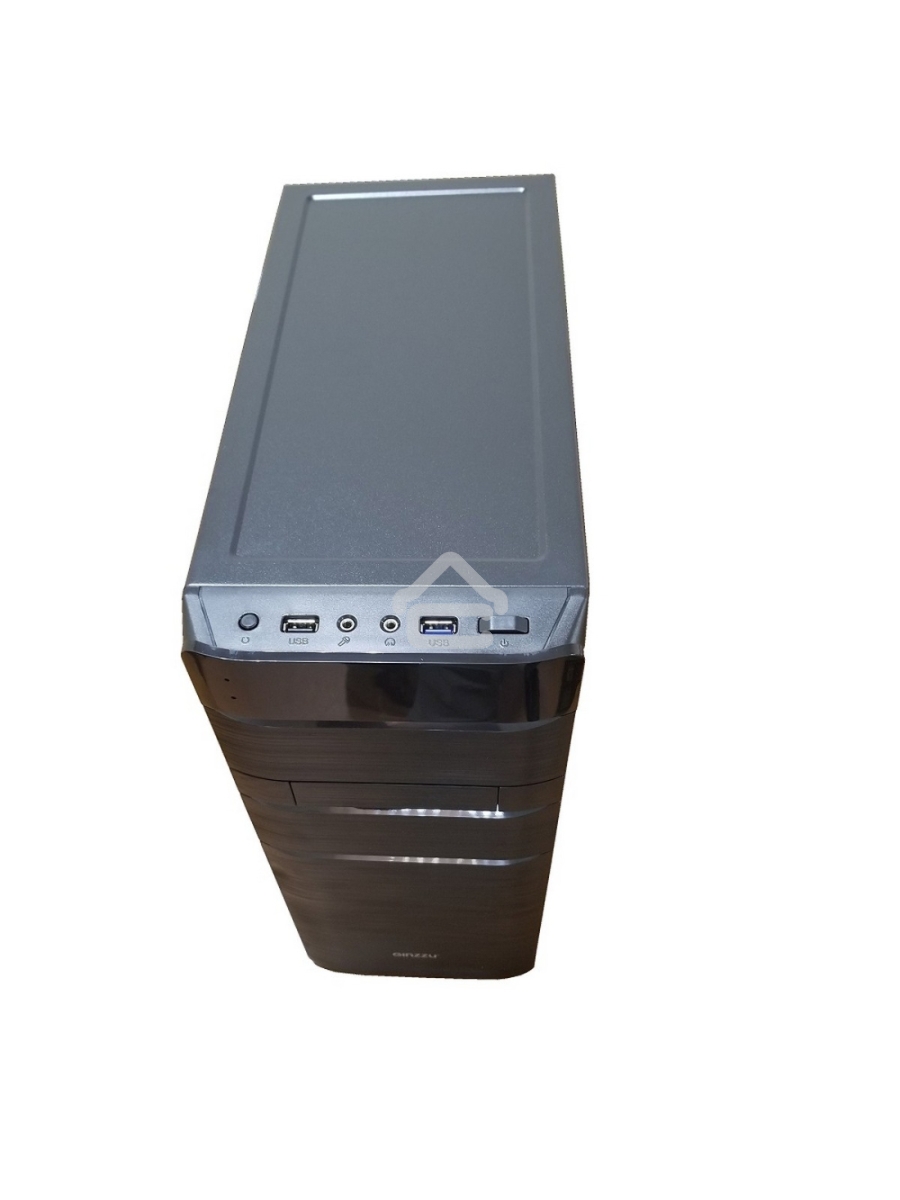 Компьютерный корпус Ginzzu A200 1*USB 3.0,1*USB 2.0,AU w/o PSU