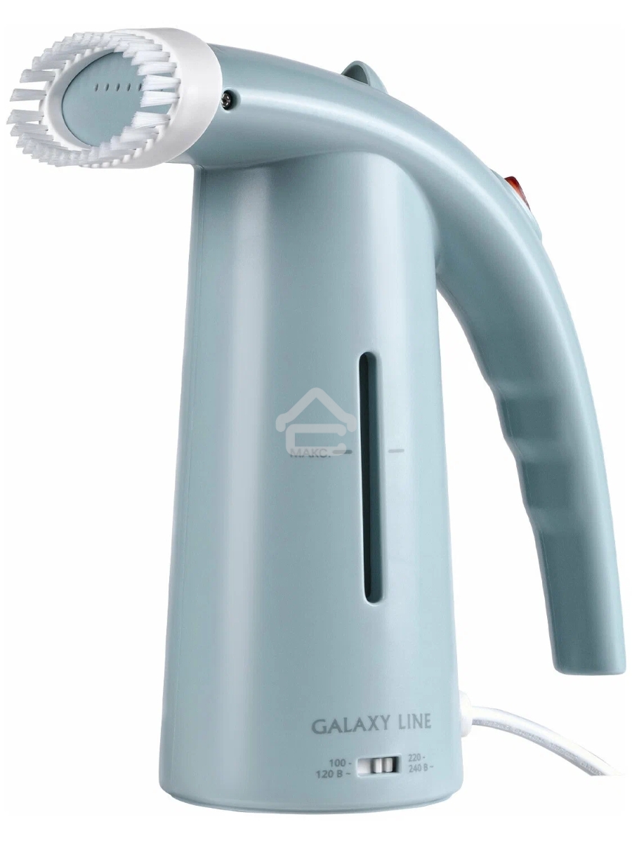 Отпариватель Galaxy Line GL 6196, синий, ручной, 700 Вт, контейнер для воды 150 мл