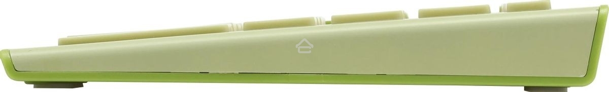 Клавиатура + мышь Acer OCC205 беспроводной USB, 1200 dpi, зеленый/желтый