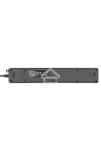Бытовой удлинитель PowerCube, 4р с/з вык.,3USB, 3500 Вт, 16А, 1.9 м, 3*1,0 (черный) PC-7B-2M