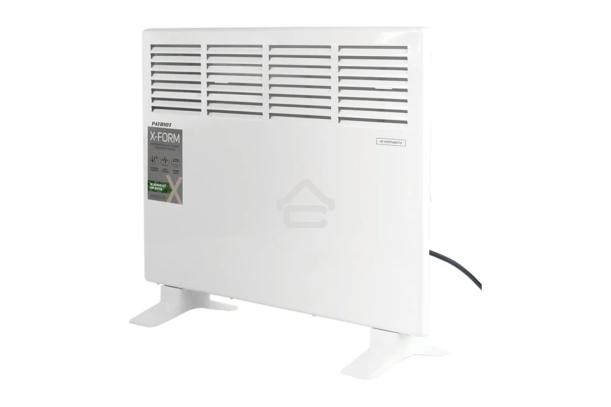 Конвектор электрический Patriot PT-C 15 X белый, 1500 Вт, 15 м2, термостат