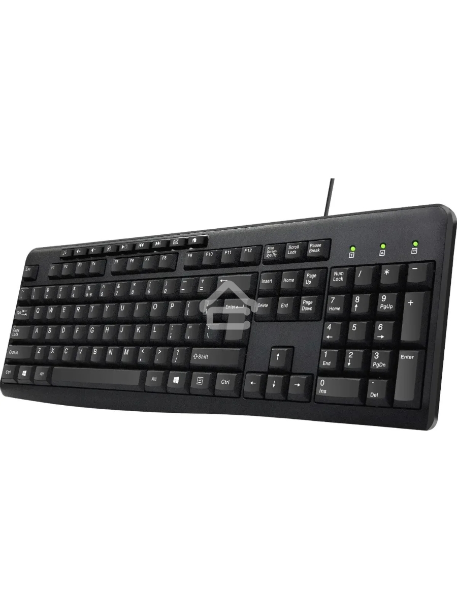 Клавиатура Oklick 305M (1659987) проводная, USB, черный