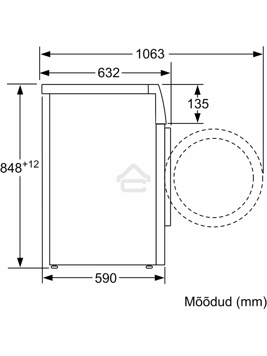 Стиральная машина Bosch WGE03200SN белый, загрузка фронтальная 8 кг, 1200 об/мин., класс: А