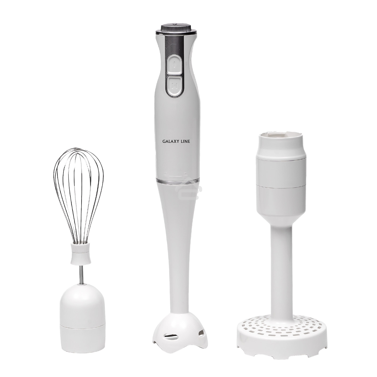 Блендер погружной Galaxy Line GL 2104 800 Вт, белый/серебристый