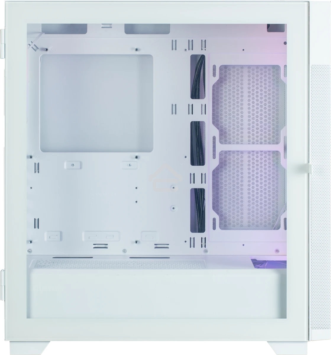 Компьютерный корпус ZALMAN S5 NEO, ATX, белый, WINDOW, 2xCOMBO (3.5