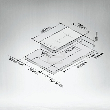 Индукционная варочная панель ARDO IM32BT2 черный