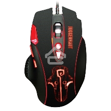 Мышь проводная Qumo PRO Series Juggernaut M84 черный, 6400 dpi, USB, кнопки - 8