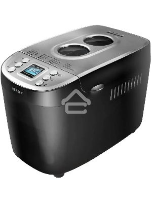 Хлебопечка Centek CT-1415 (черн/сталь) 1500 г БОЛЬШОЙ ОБЪЁМ, 860Вт, 15 программ, таймер, LCD, окошко