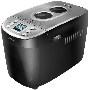 Хлебопечка Centek CT-1415 (черн/сталь) 1500 г БОЛЬШОЙ ОБЪЁМ, 860Вт, 15 программ, таймер, LCD, окошко