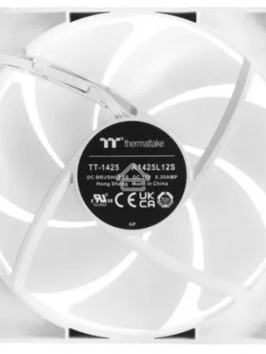 Вентилятор для корпуса Thermaltake CT140 ARGB 140х140x25 белый 4-pin 30.5дБ (упак.:2шт) (CL-F154-PL14SW-A) Ret