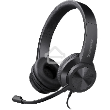 Гарнитура проводная Defender Tune 150 (черная, провод 1.8 м)